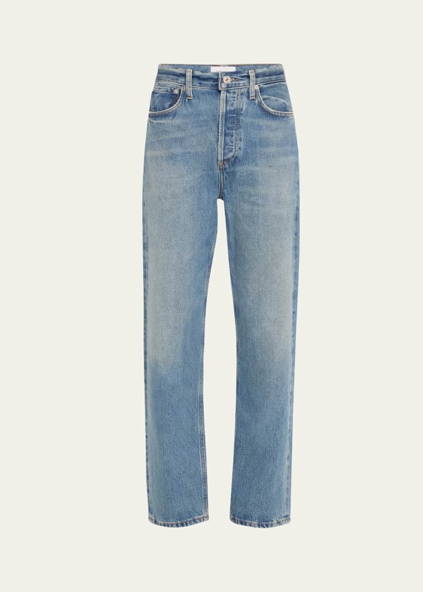 Citizens of Humanity Blaine High-Rise Straight Ankle Jeans