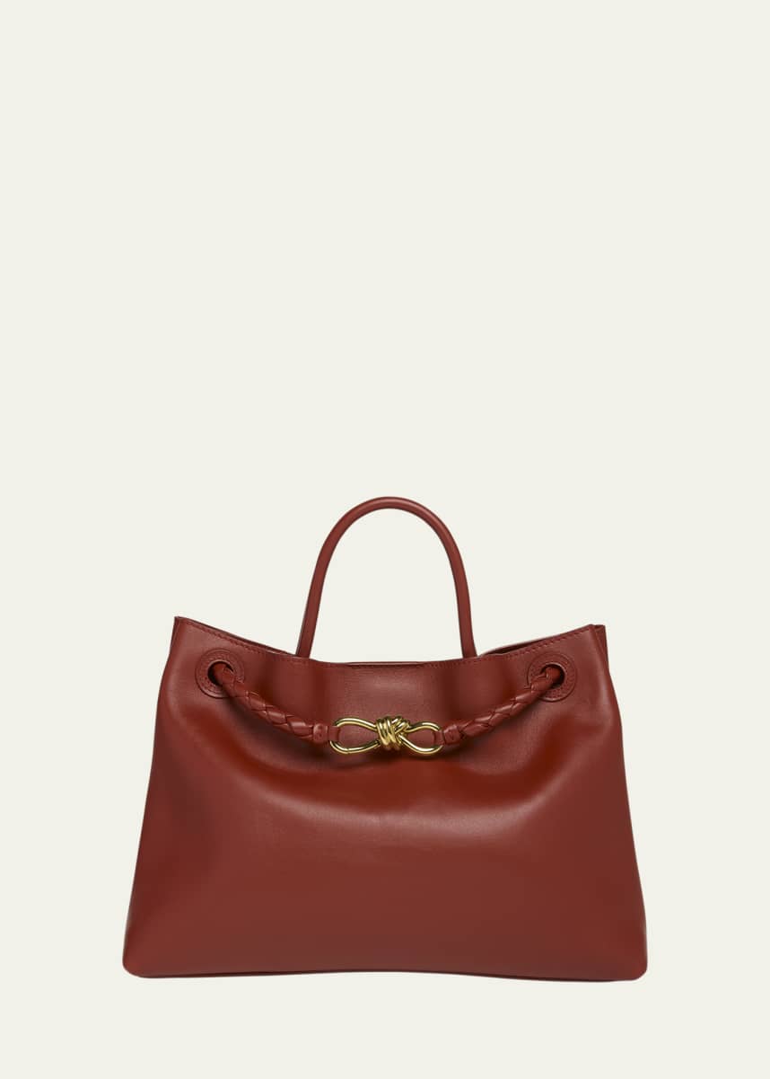 Bottega Veneta Medium Andiamo Leather Shoulder Bag