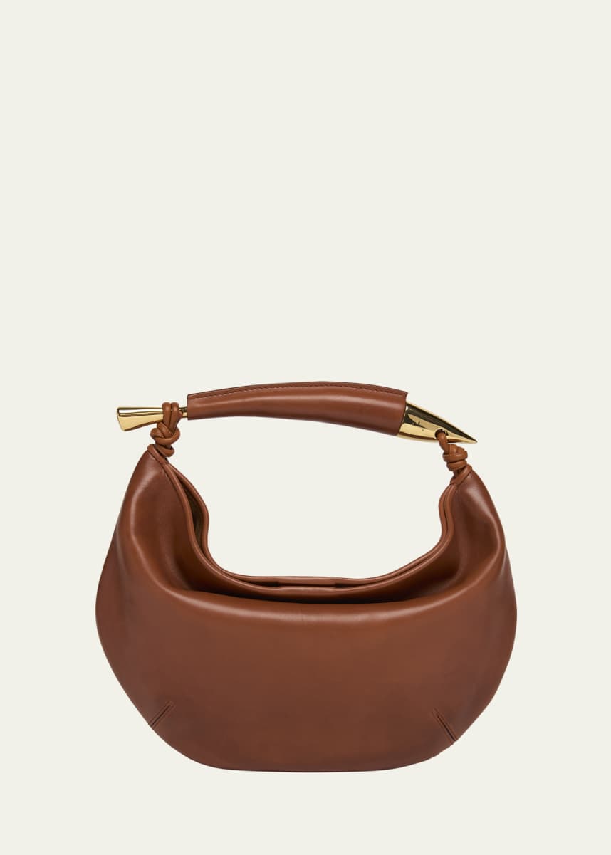 Bottega Veneta Small Sardine Leather Top-Handle Bag