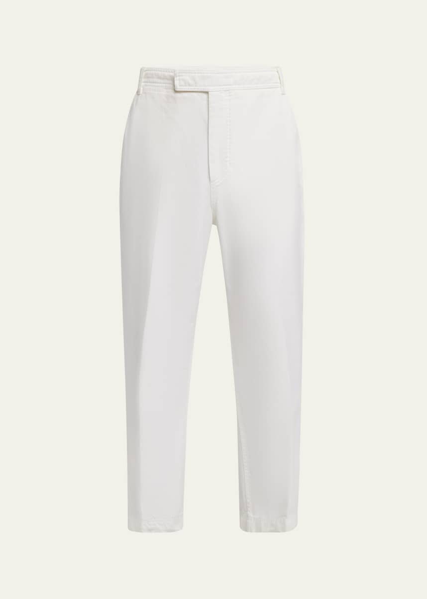 Thom Browne Men's Garment-Dyed Chino Pants