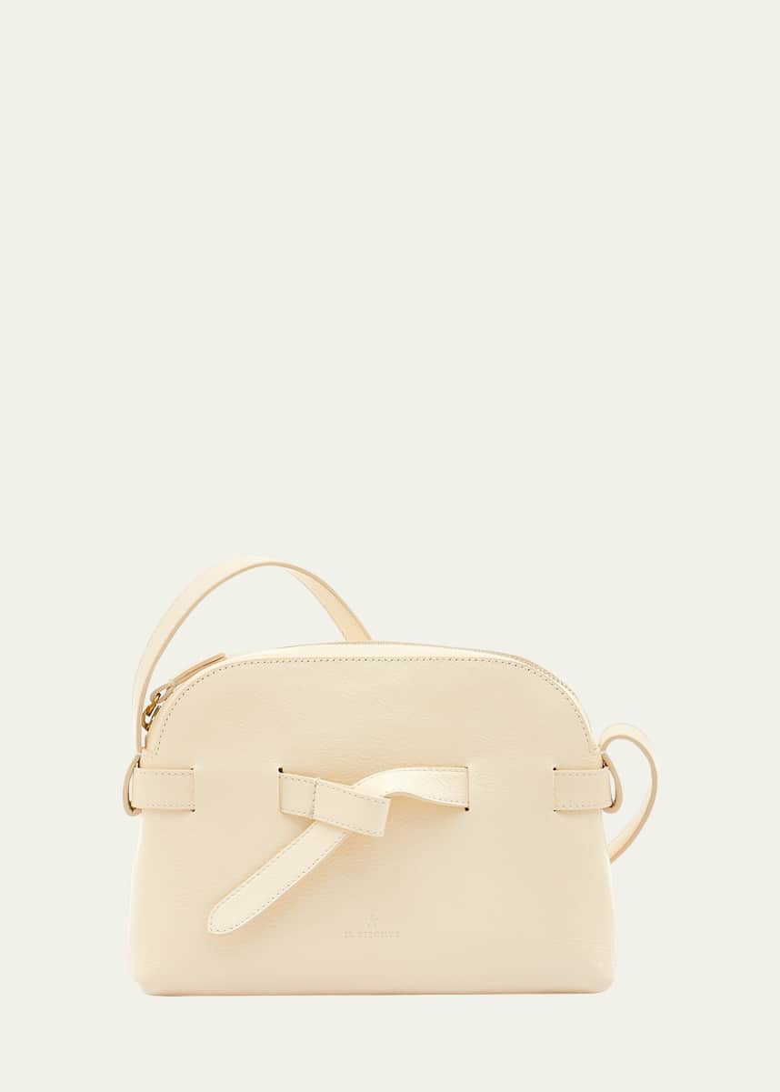 Il Bisonte Elisa Zip Leather Crossbody Bag