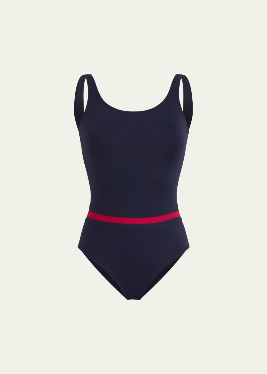 Vilebrequin Horizon Stripes One-Piece Swimsuit