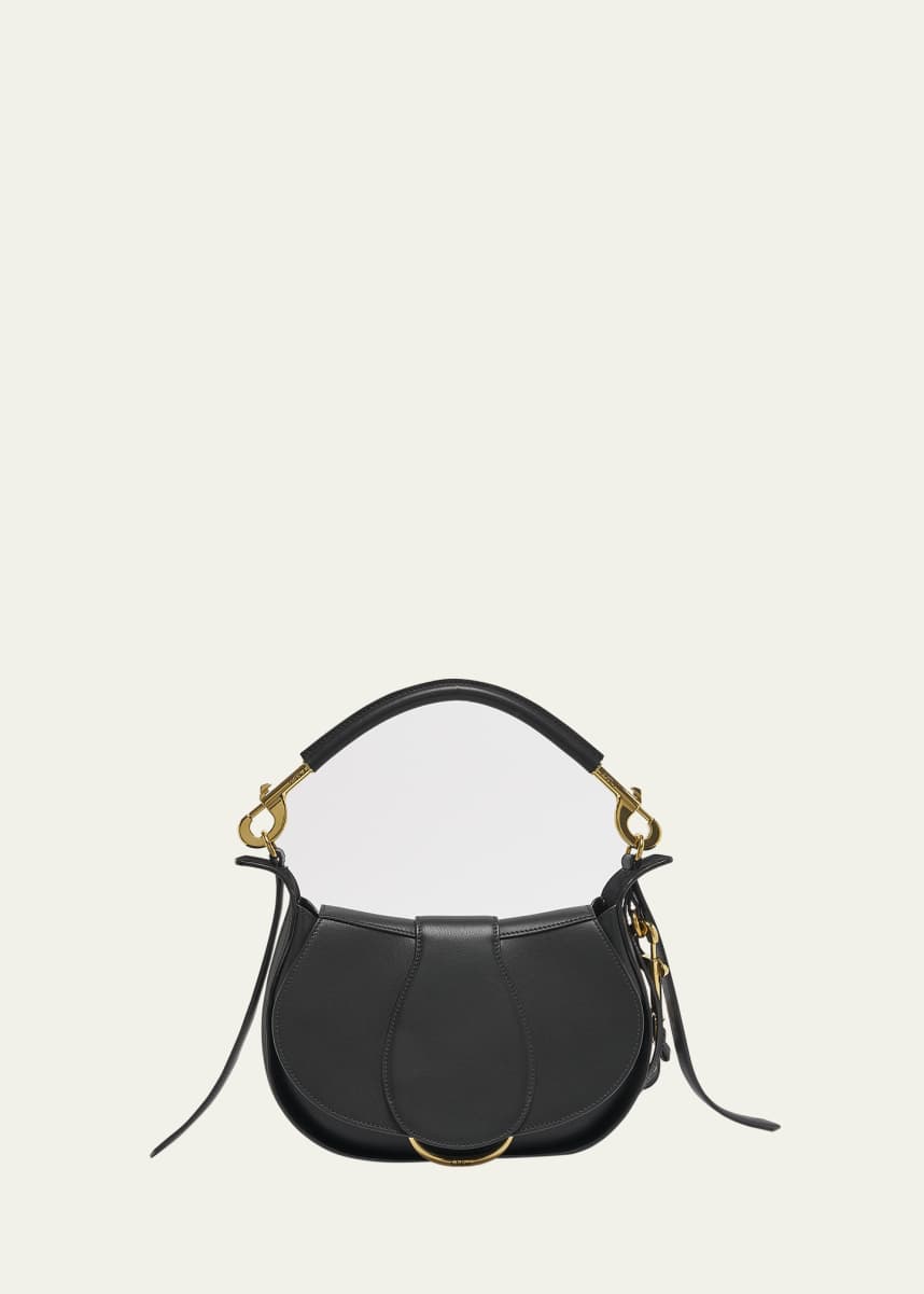 Chloe Ride Flap Shoulder Bag in Smooth Calfskin