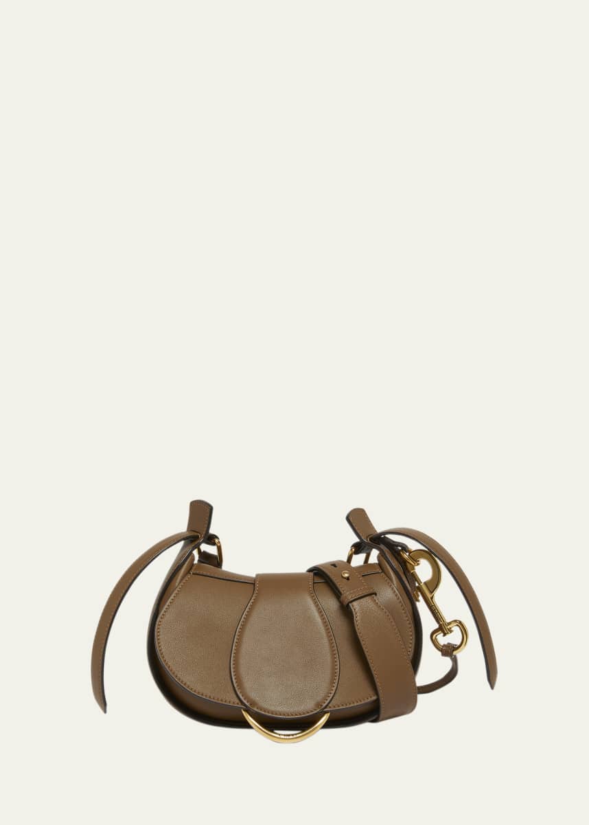 Chloe Ride Small Flap Crossbody Bag in Calfskin