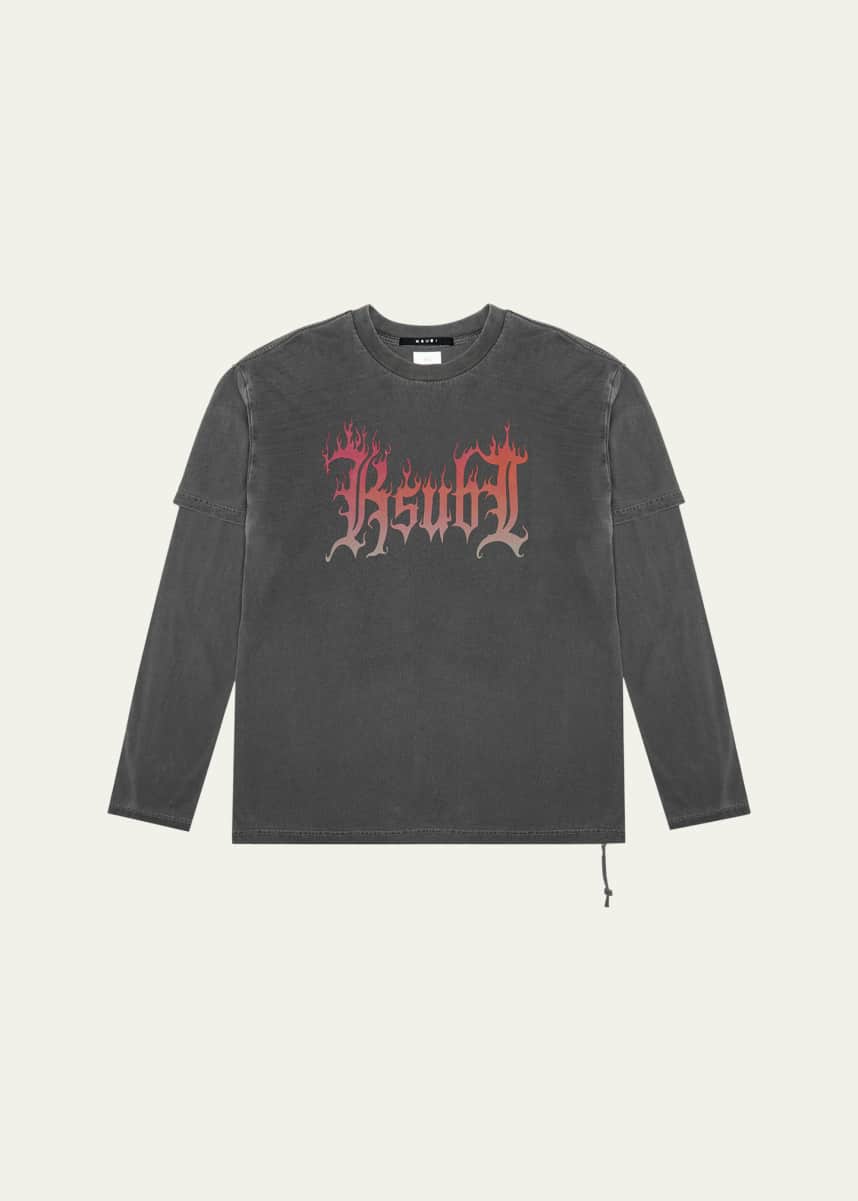 Ksubi Men's Fuego Layered T-Shirt