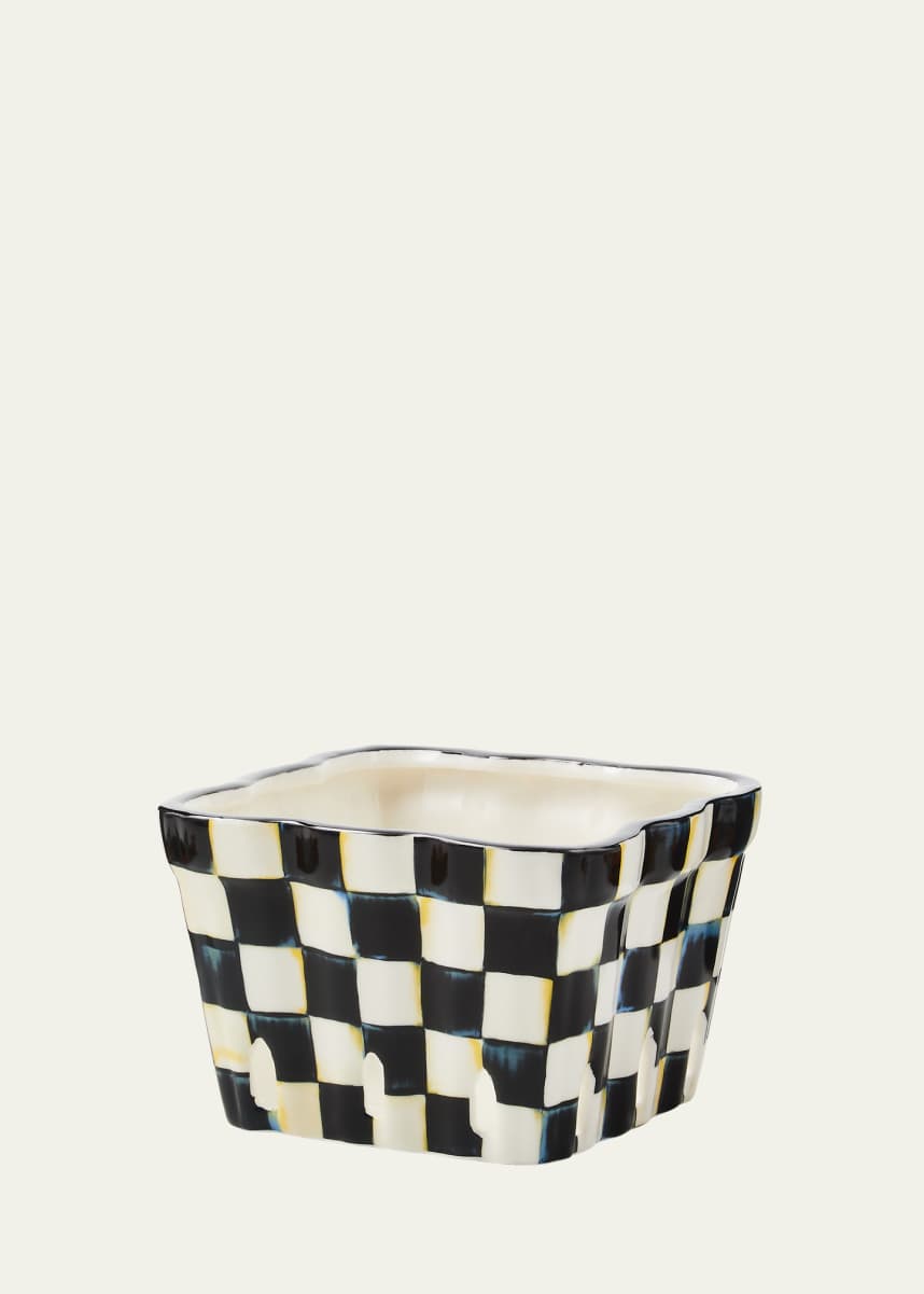 MacKenzie-Childs Courtly Check Farmhouse Berry Basket