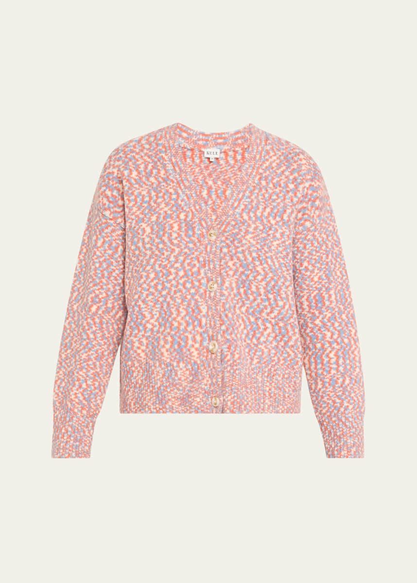 Kule The Raffa Poppy Marl Cardigan