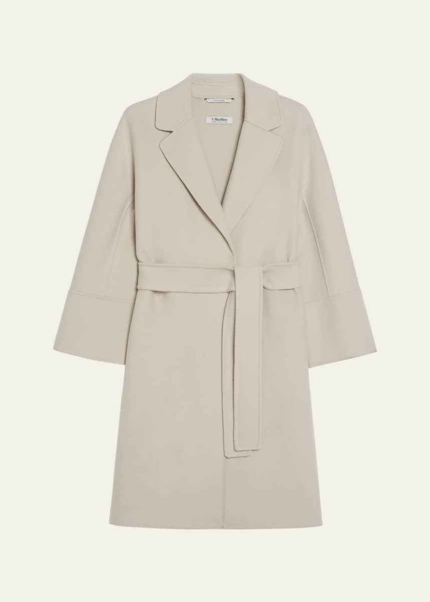 Max Mara Arona Self-Tie Wool Coat