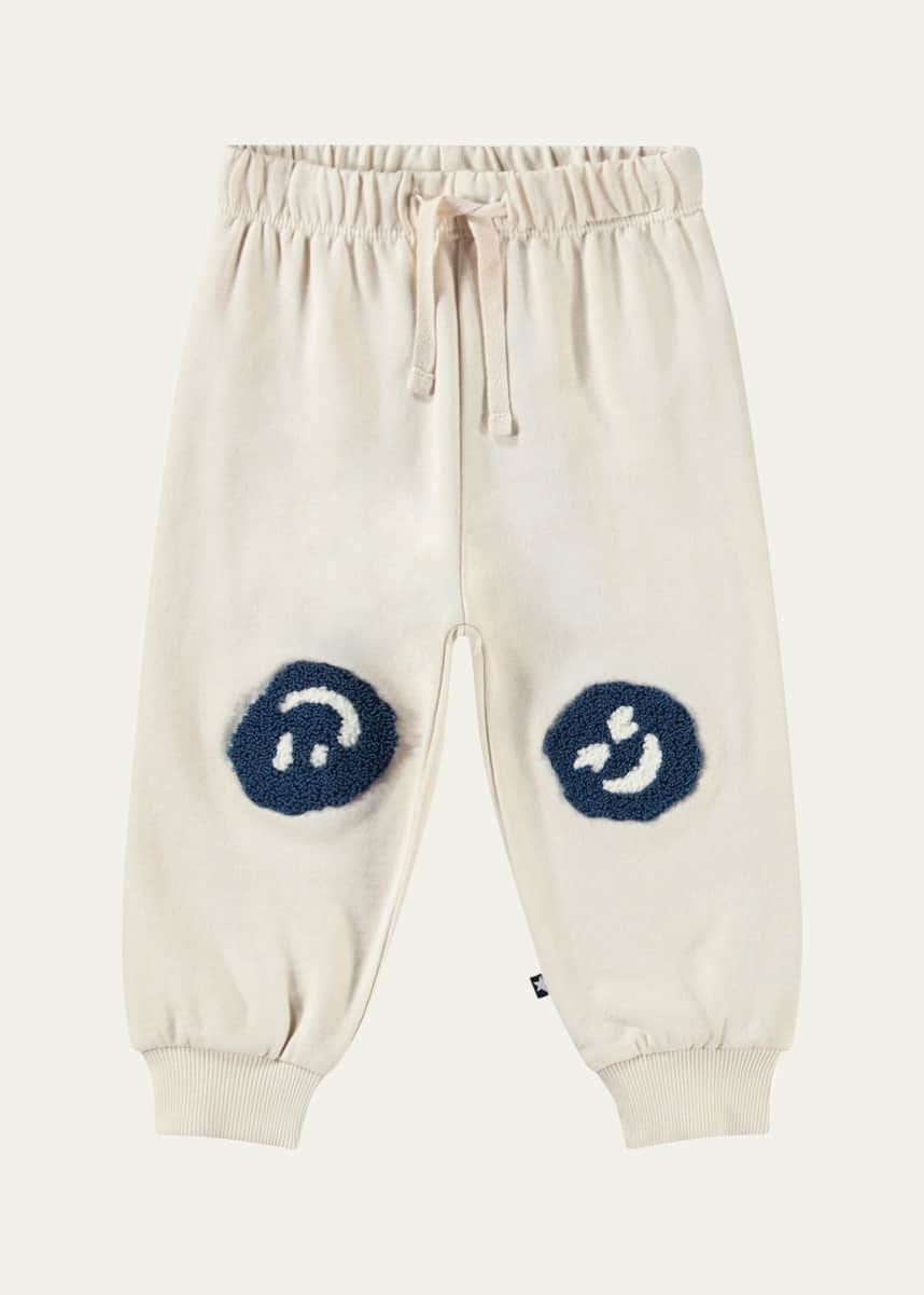 Molo Boy's Simeon Drawstring Sweatpants, Size 3M-24M