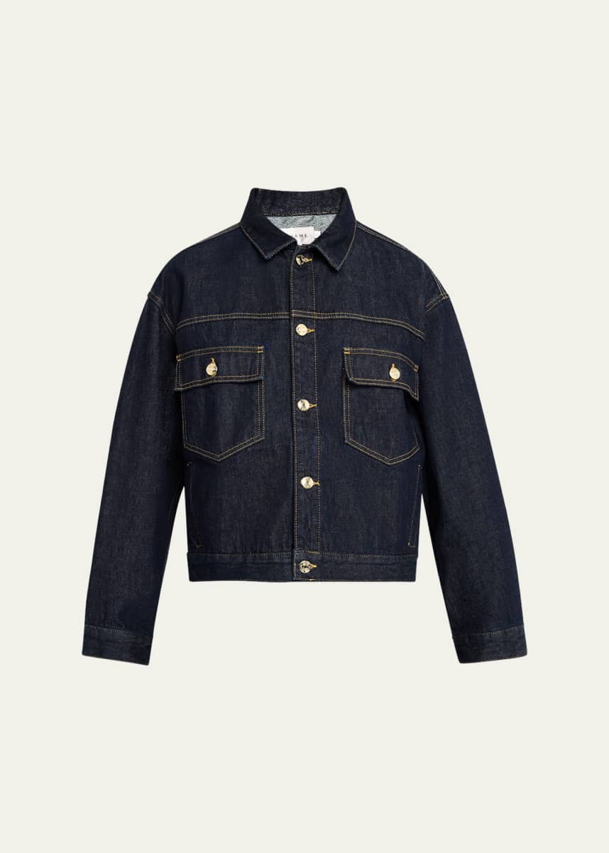 FRAME The Boxy Denim Jacket