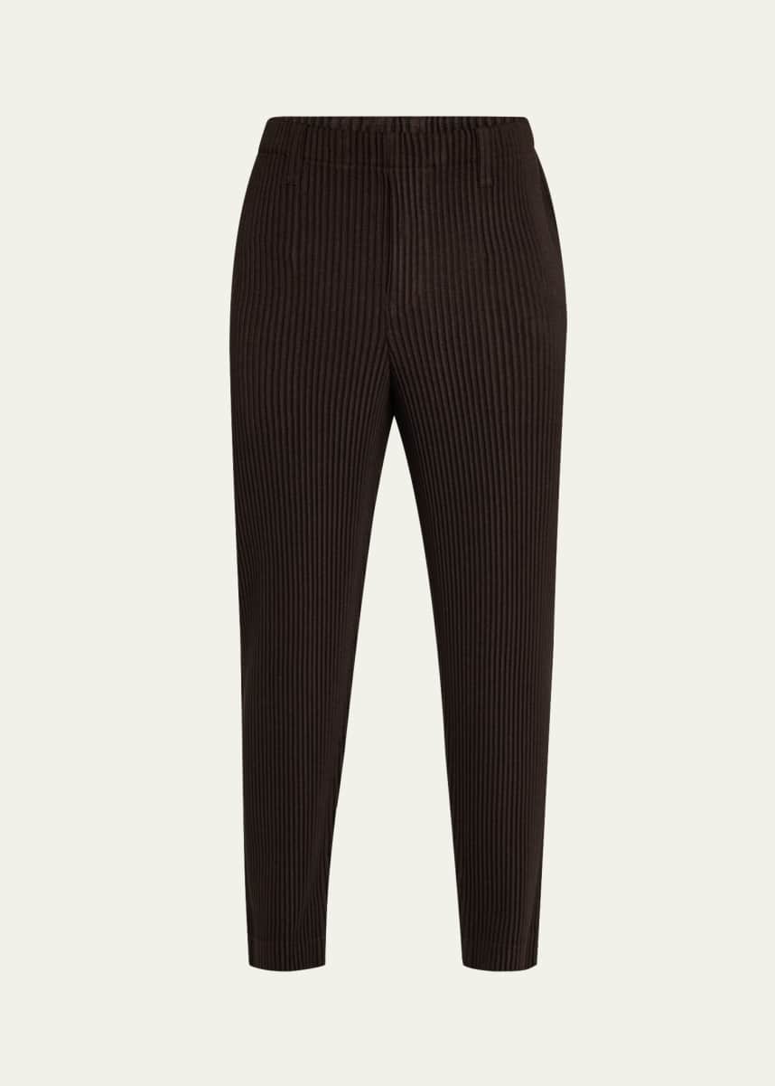 Homme Plisse Issey Miyake Men's Kersey Pleated Pants