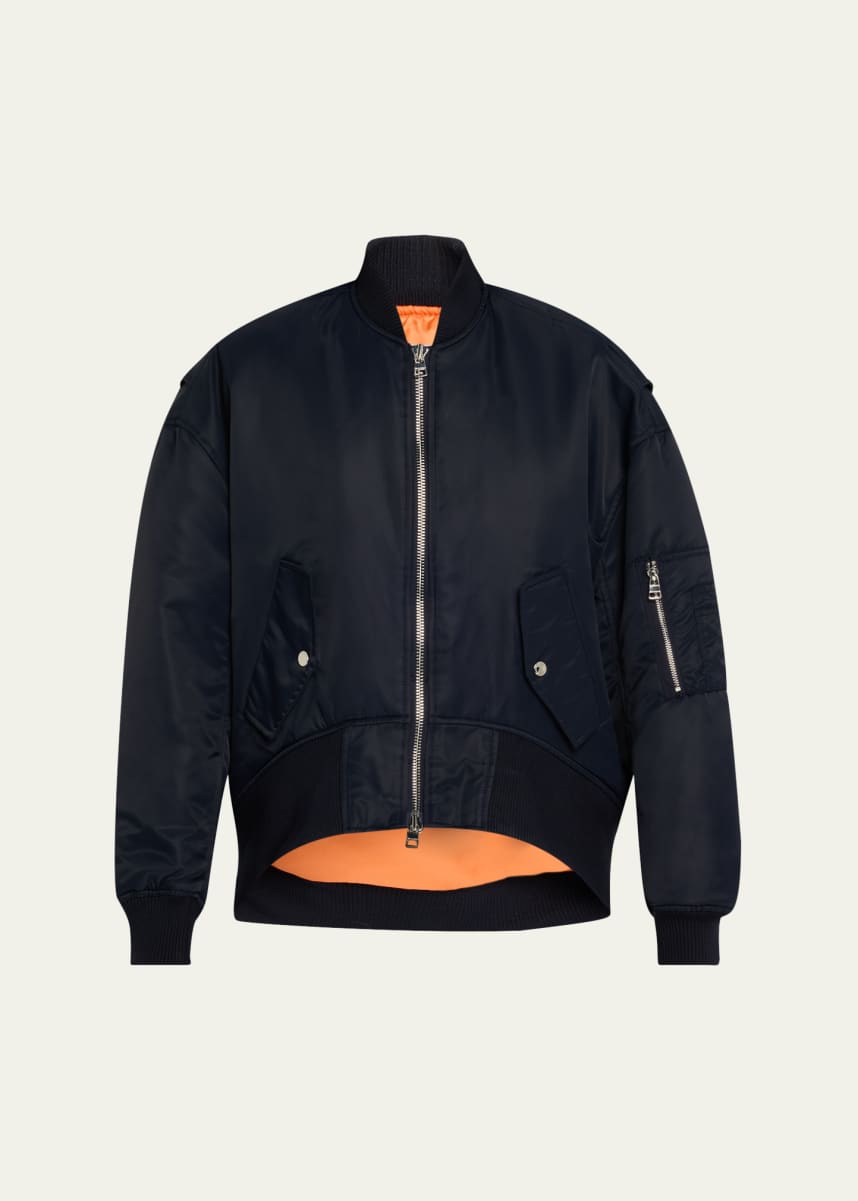 JW Anderson Curved Hem Bomber Jacket