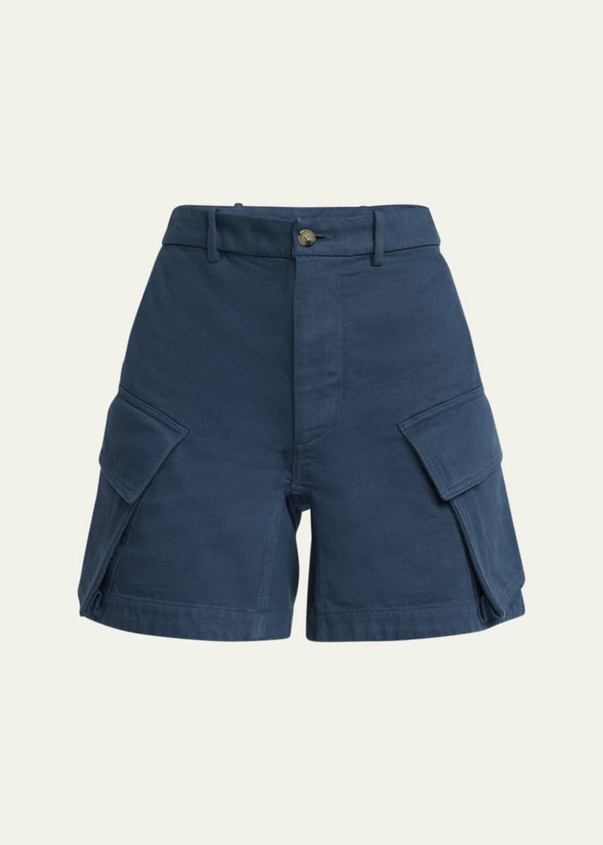 JW Anderson High Waist Cargo Shorts