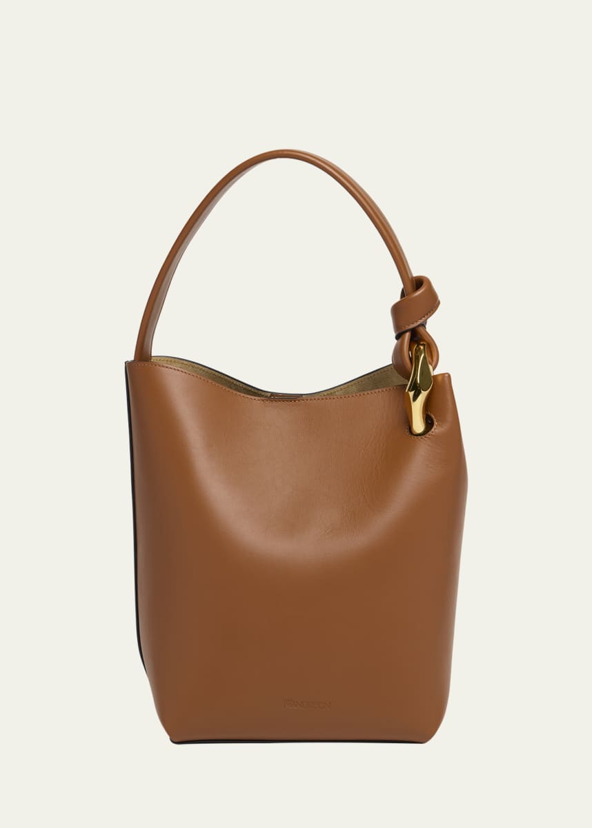 JW Anderson Corner Calf Leather Bucket Bag