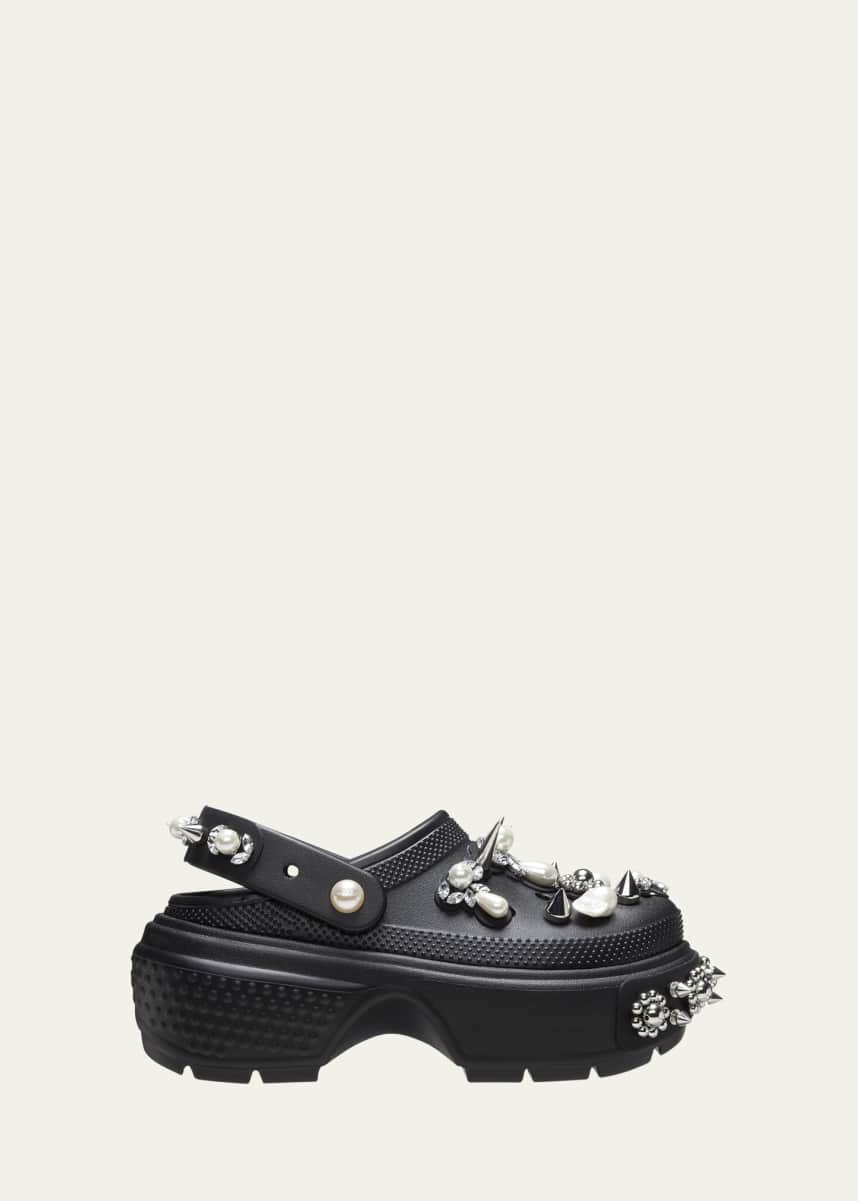 Simone Rocha x Crocs X Crocs Embellished Stomp Clogs
