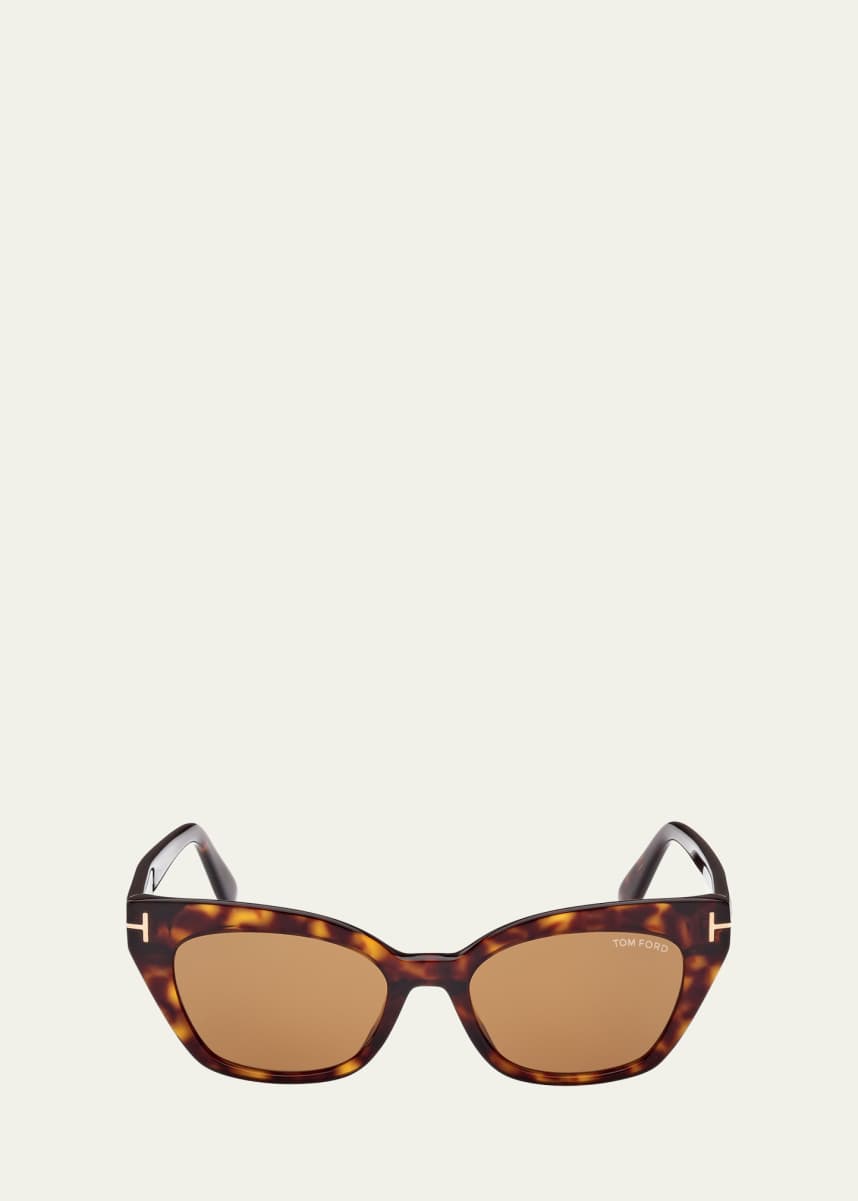 TOM FORD Juliette Acetate Cat-Eye Sunglasses