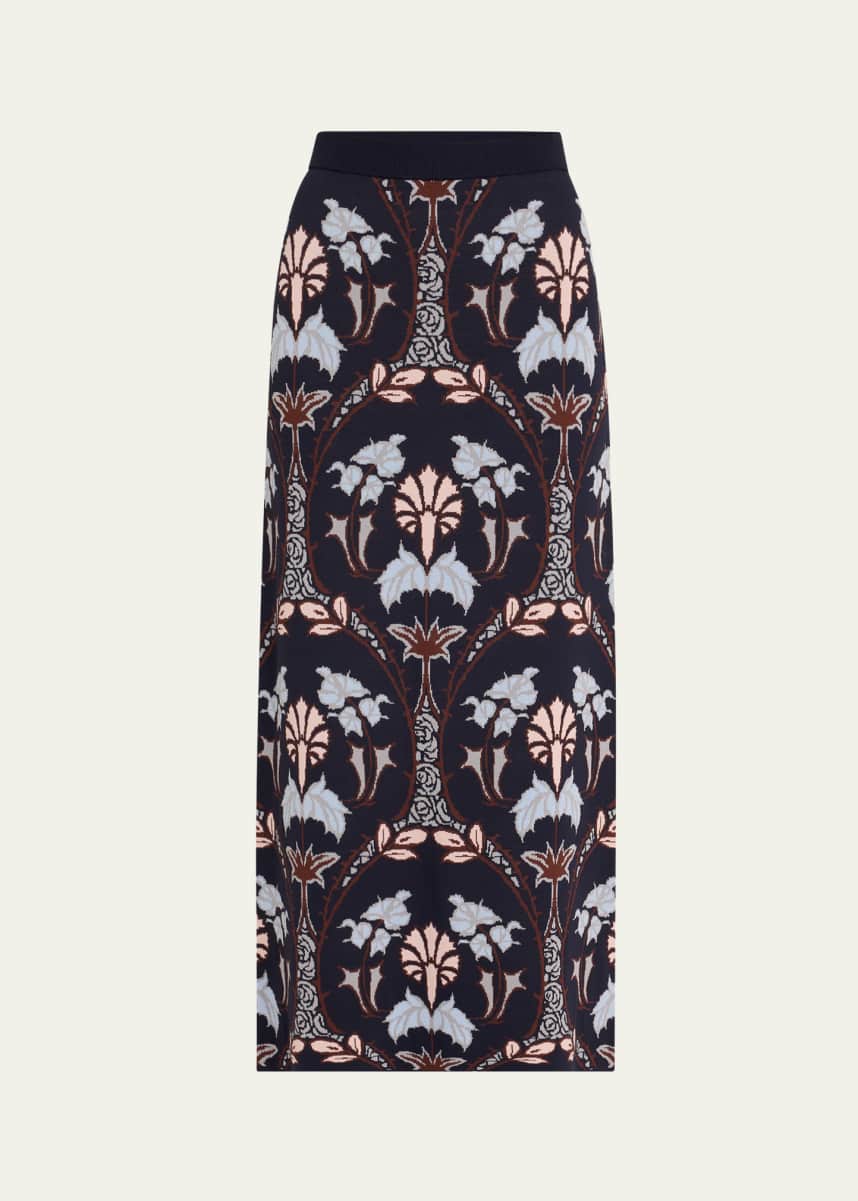 Cara Cara Lillian Jacquard Knit Pencil Skirt