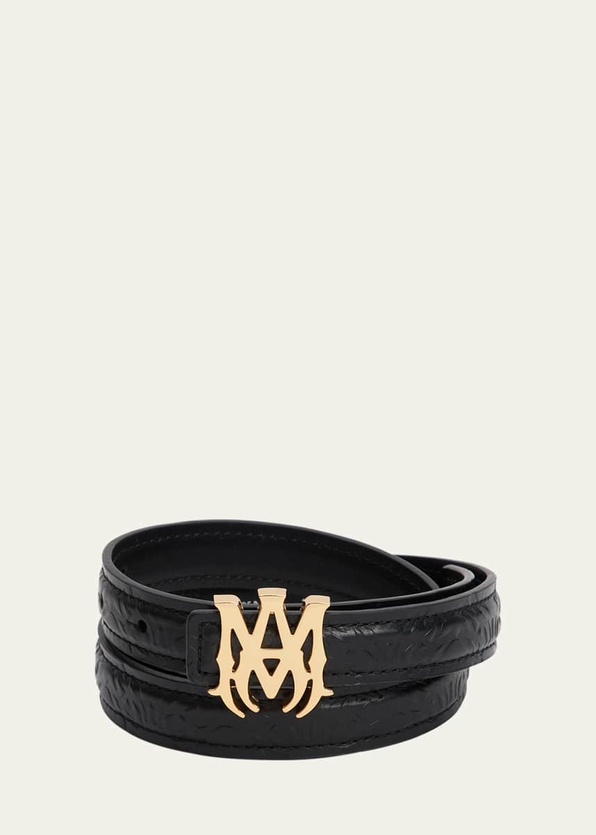 Amiri Men's MA Quad Leather Belt