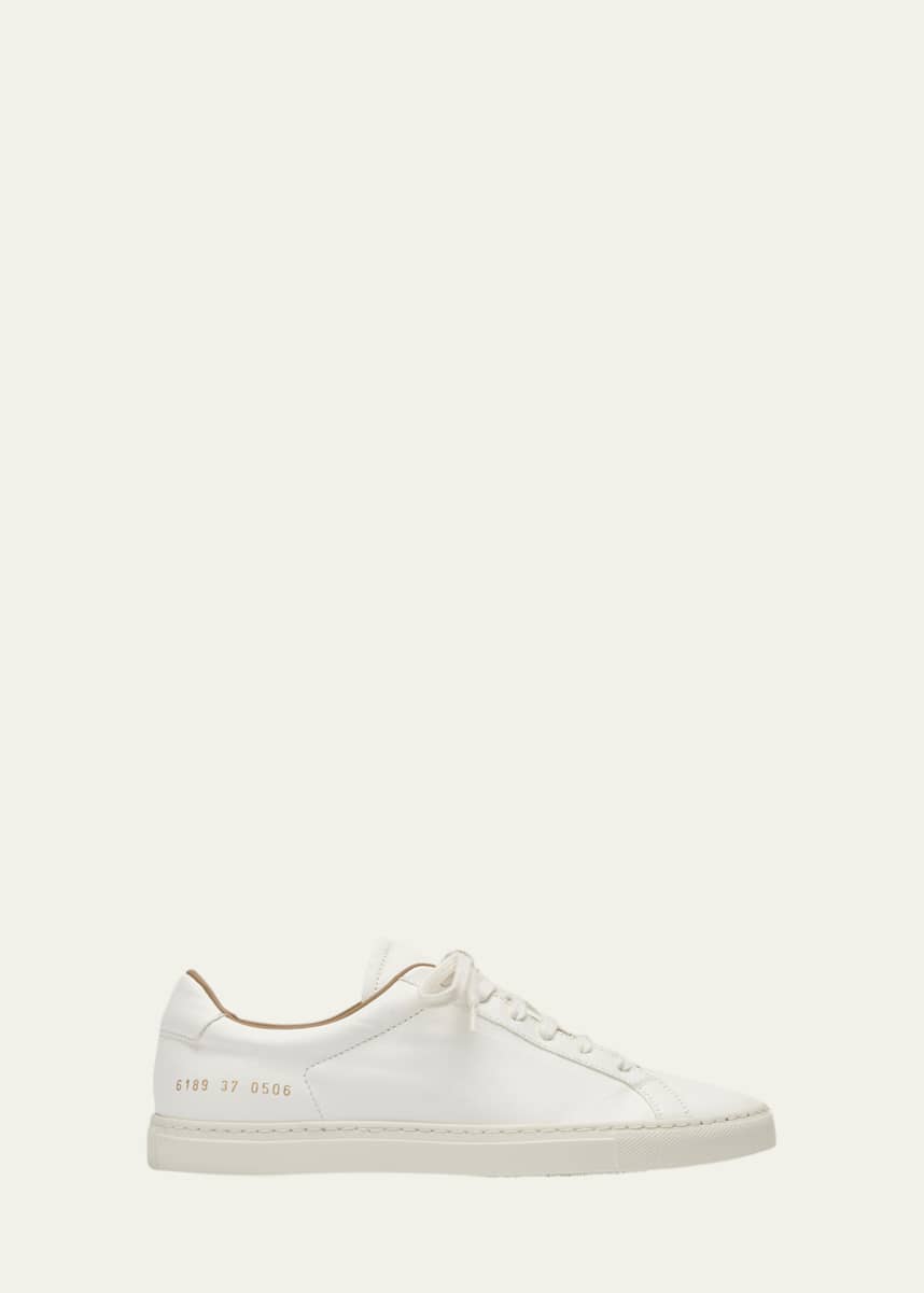 Common Projects Retro Leather Low-Top Sneakers