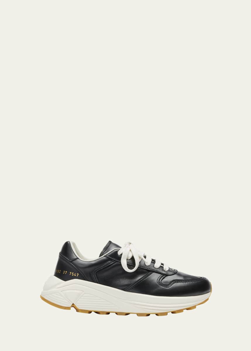 Common Projects Premium Leather Runner Sneakers