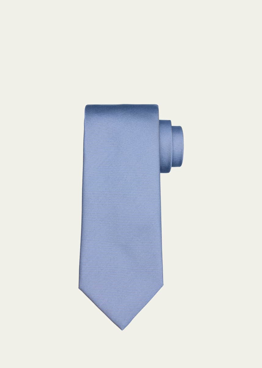 TOM FORD Men's Solid Mulberry Silk Tie