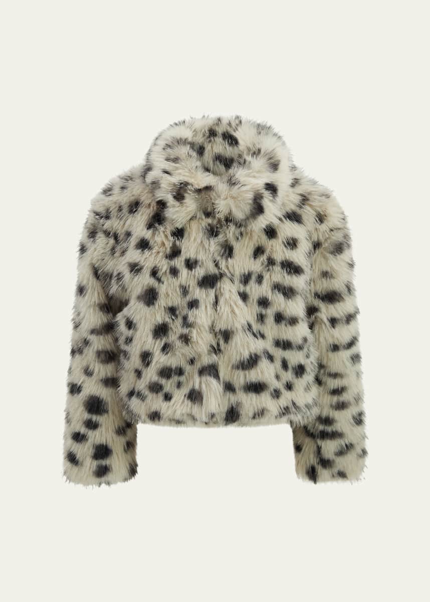 Bardot Junior Girl s Leo Faux Fur Coat Size 4 14 Bergdorf Goodman
