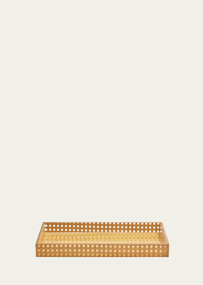 Kim Seybert Reed Vanity Tray, Natural