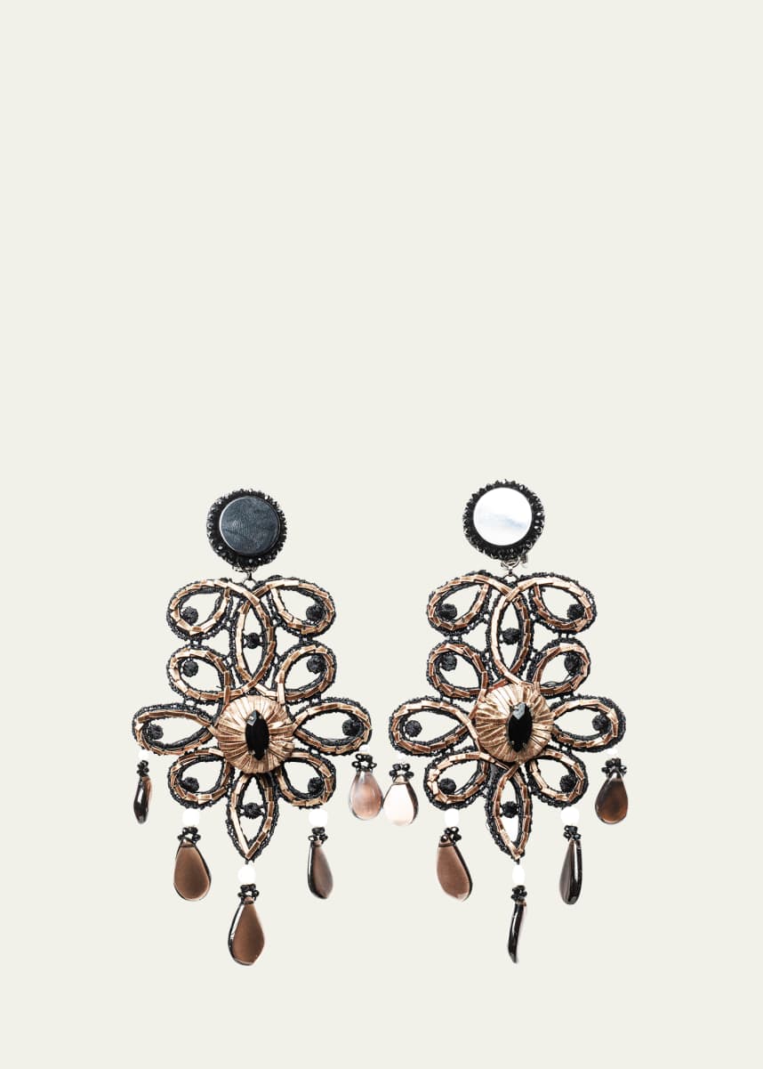 Ranjana Khan Nana Chandelier Earrings