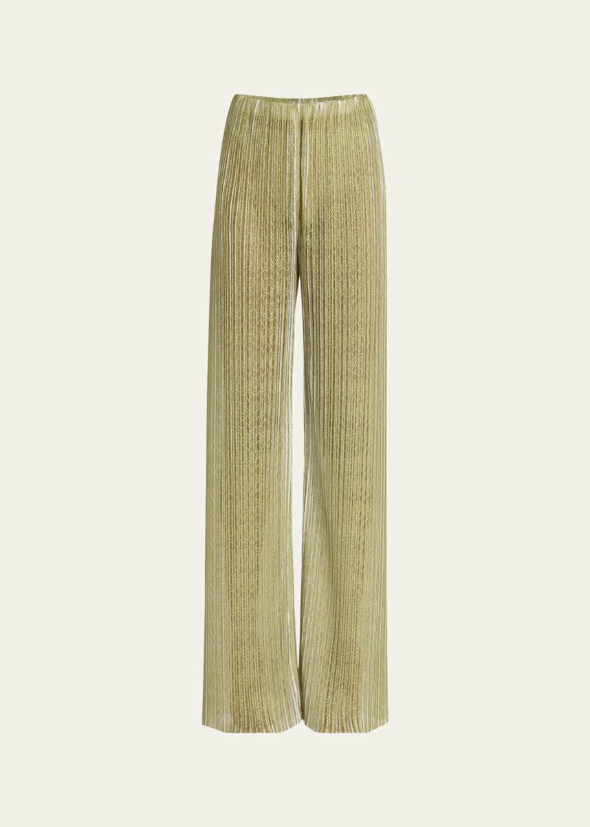 Missoni High Waist Straight Leg Trousers