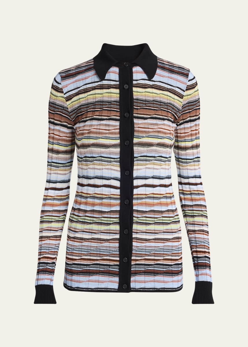 Missoni Stripe Button Down Shirt