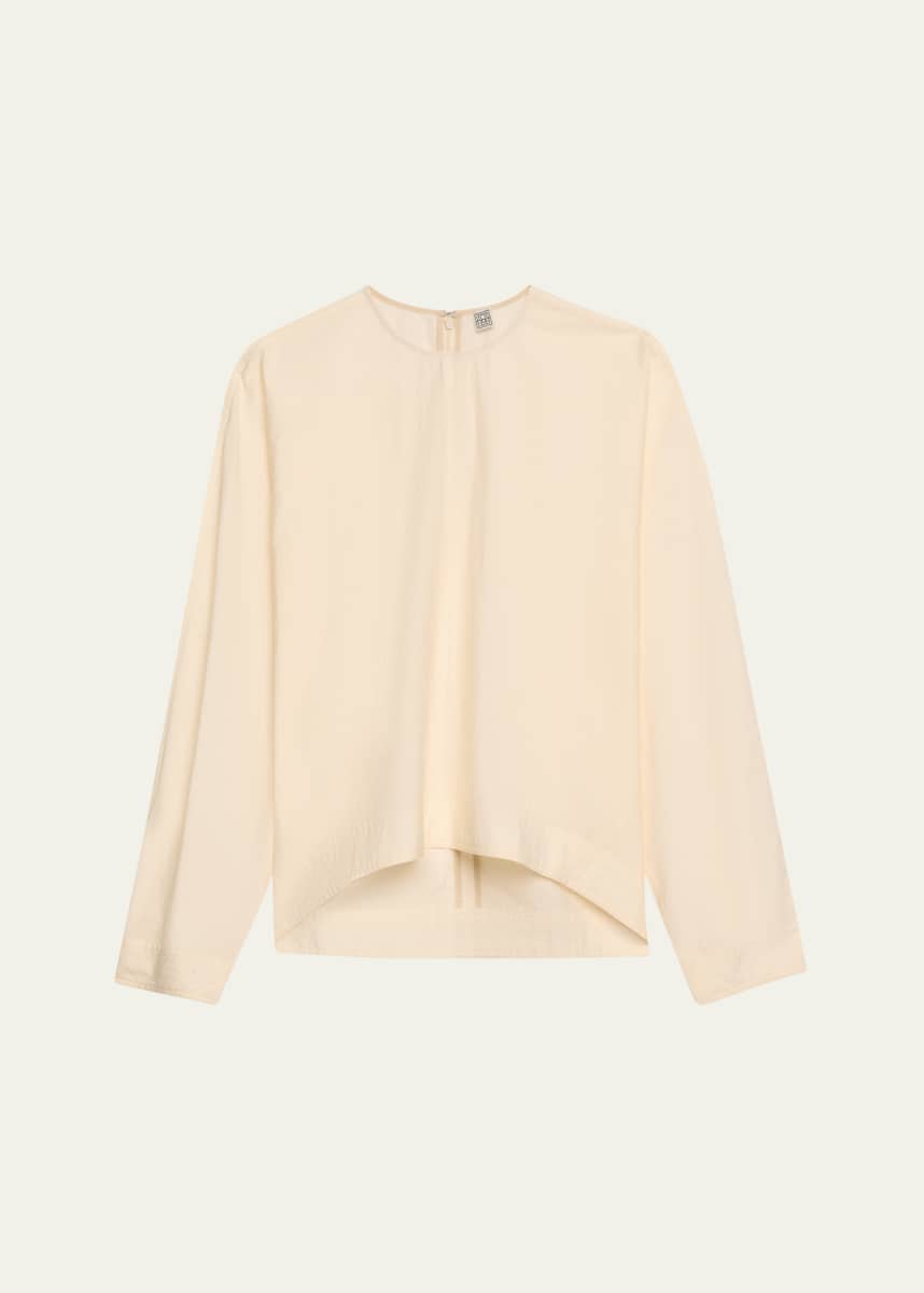 【関税込み】TOTEME ブラック Batwing トップス 関税・送料込*【TOTEME】Batwing top バットウィング トップス
