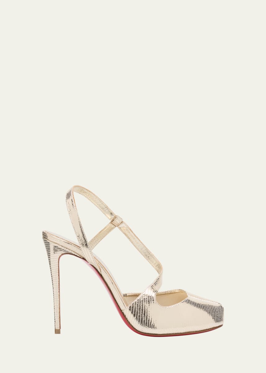 Christian Louboutin x Maison Margiela Loubiella Tabi-Toe Stilleto Sandals