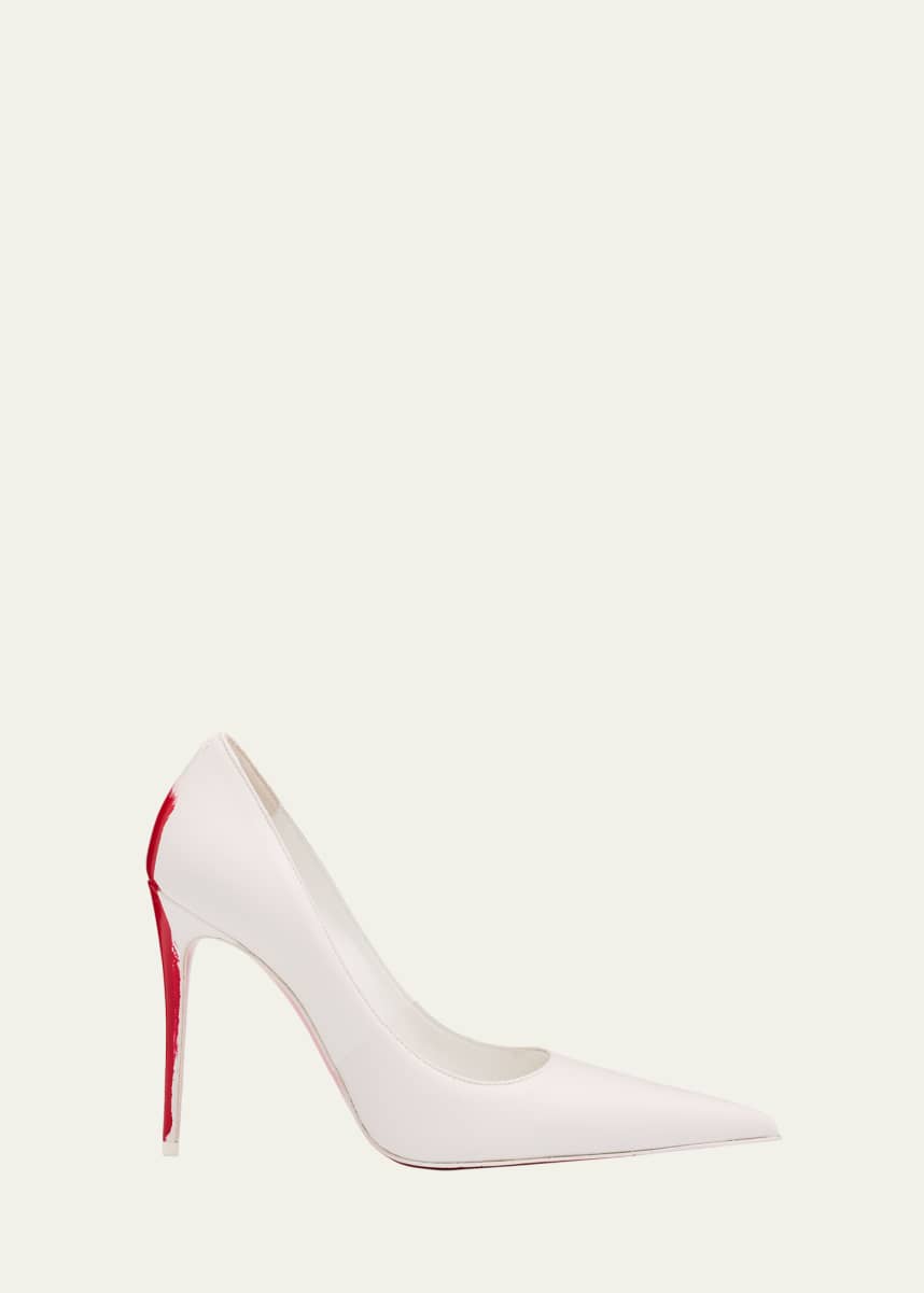 Christian Louboutin x Maison Margiela Martoubi Red-Sole Leather Pumps