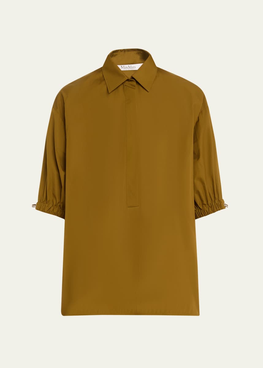 Max Mara Teano Drawcord Cuff Shirt