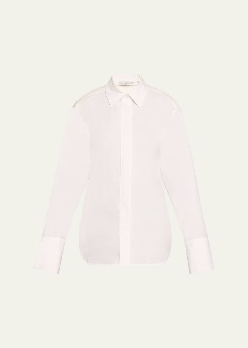 Courtney Zheng Open Back Shirt