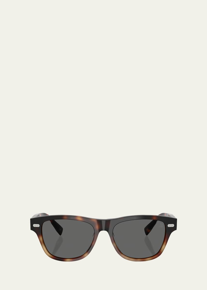 Brunello Cucinelli Men's BC3005S Rectangular Sunglasses
