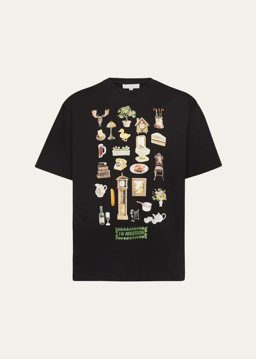 JW Anderson Men's Jersey Diorama T-Shirt