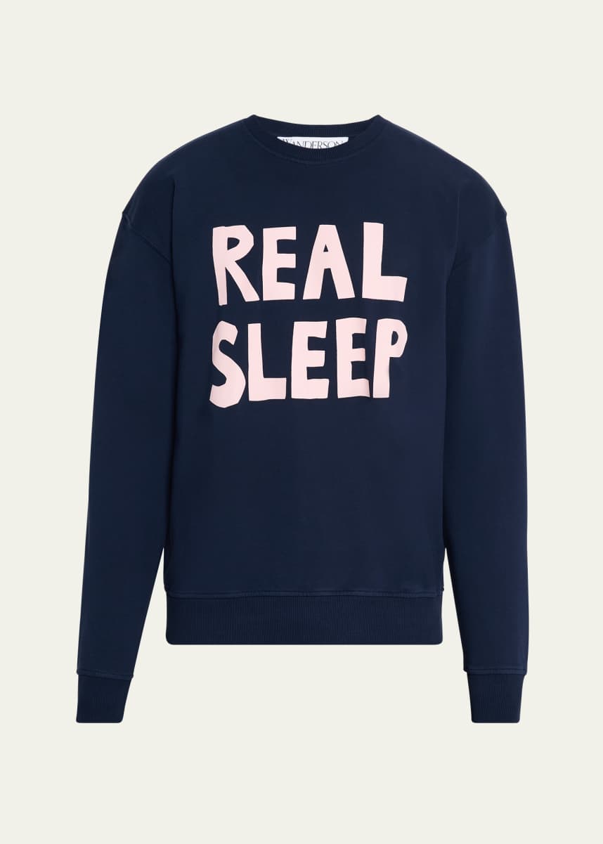 JW Anderson Men's Real Sleep Terry Sweatshirt