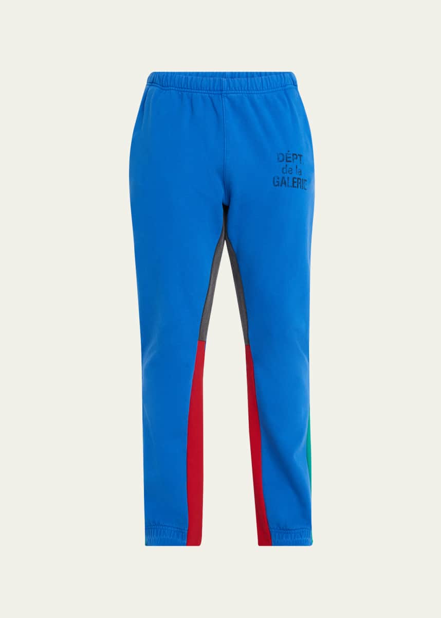 GALLERY DEPARTMENT Men's Colorblock Flare Sweatpants