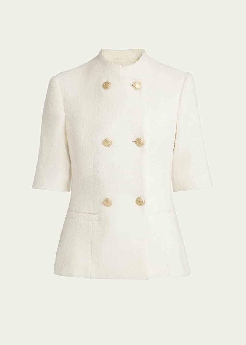 Kiton Double-Breasted Cashmere Jacket