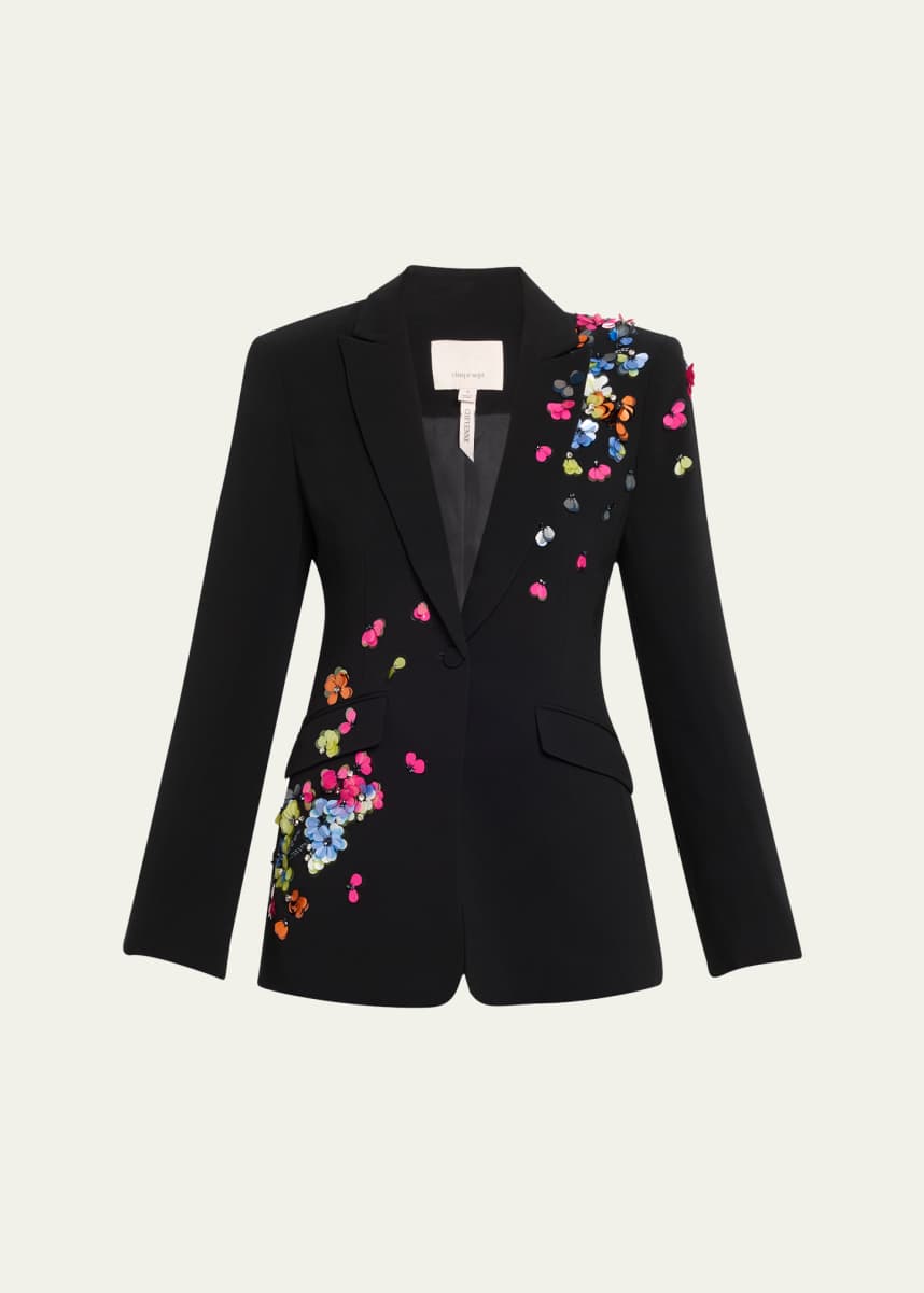 Cinq a Sept Cheyenne Sequined Blazer