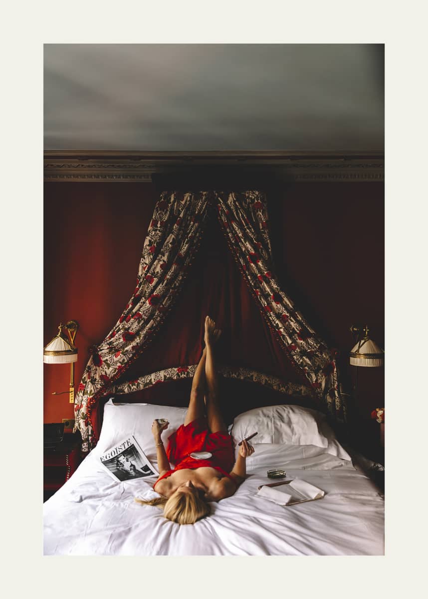 Nick Mele Fine Art "Paris in Red" Framed Photographic Print by Nick Mele