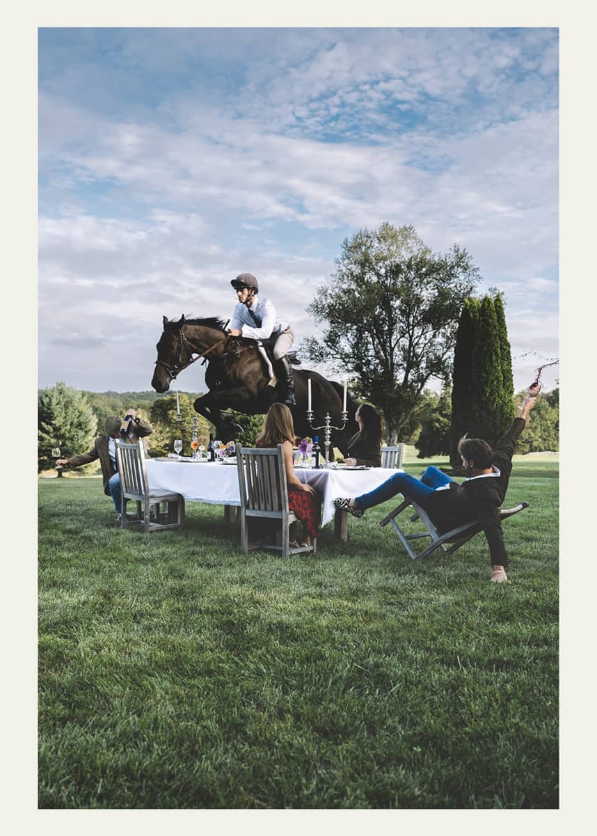 Nick Mele Fine Art "Party Crasher" Framed Photographic Print by Nick Mele