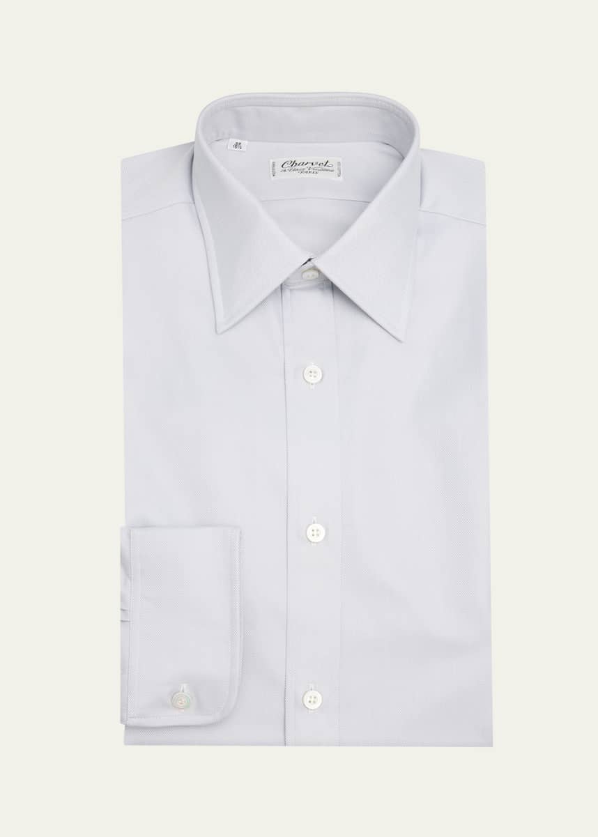 Charvet Men's Oxford Cotton Dress Shirt