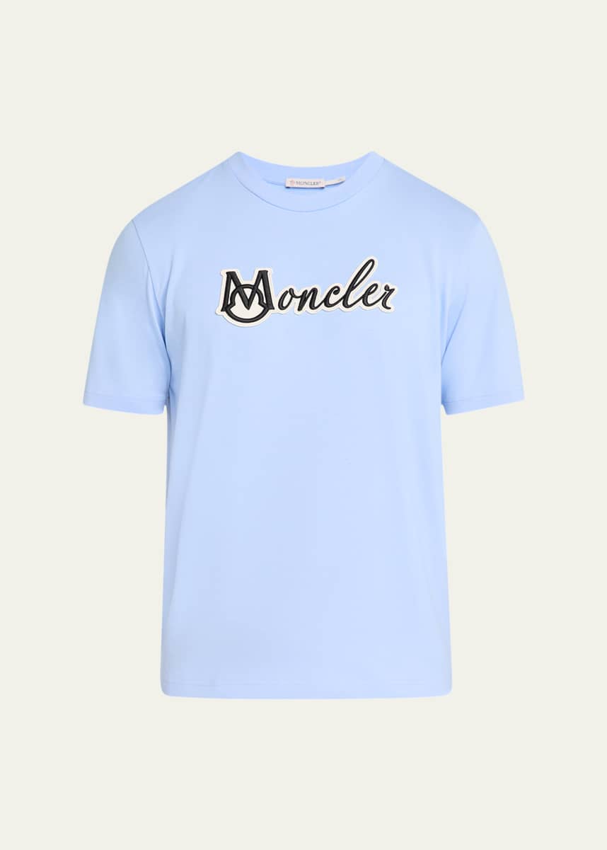 Moncler Men's Embroidered Logo T-Shirt