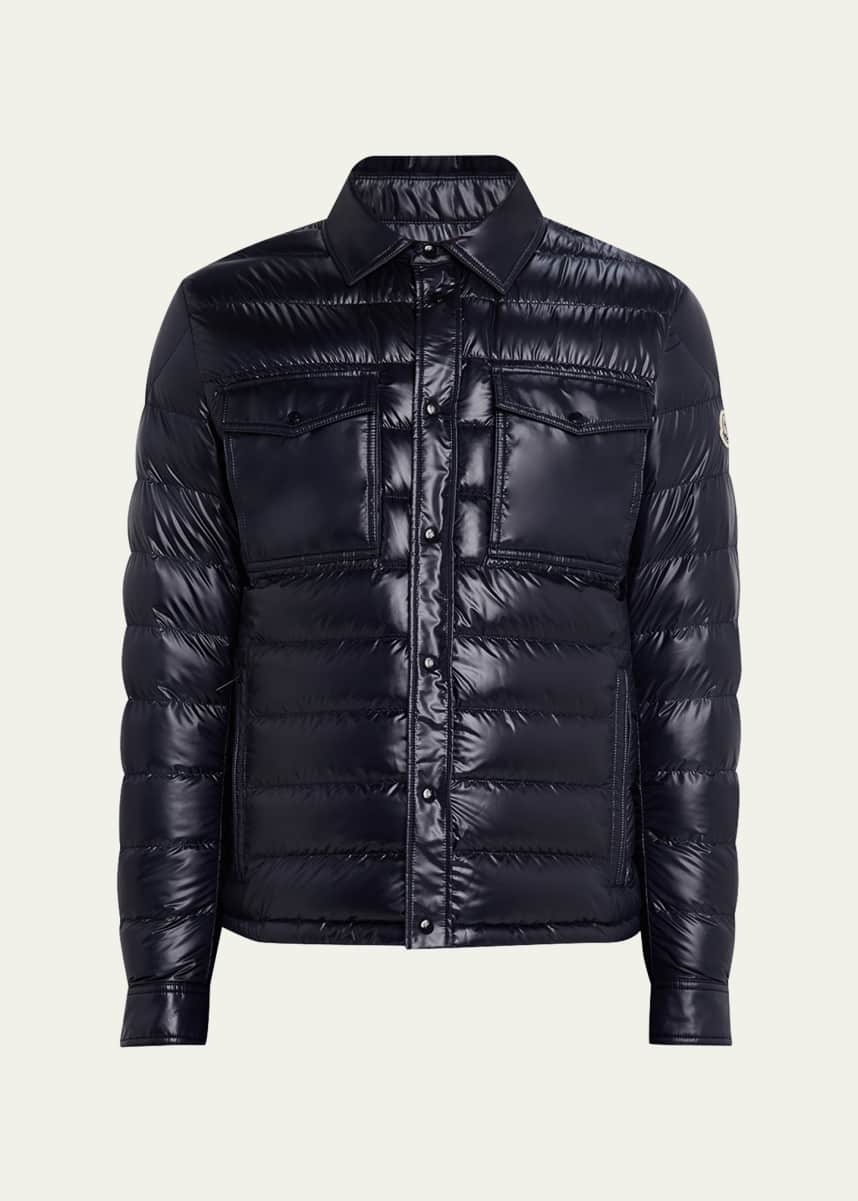 Moncler Men's Chambly Quilted Overshirt