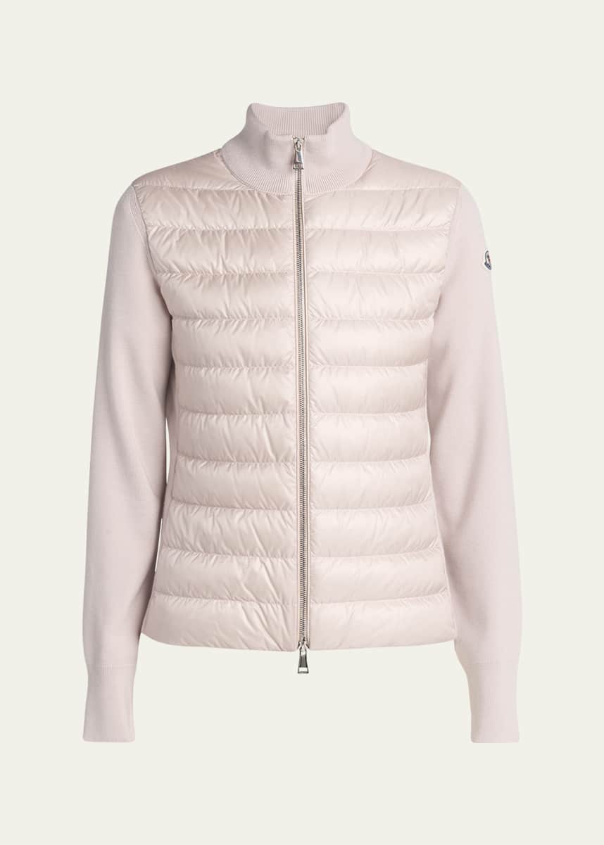 Moncler Padded Wool Cardigan