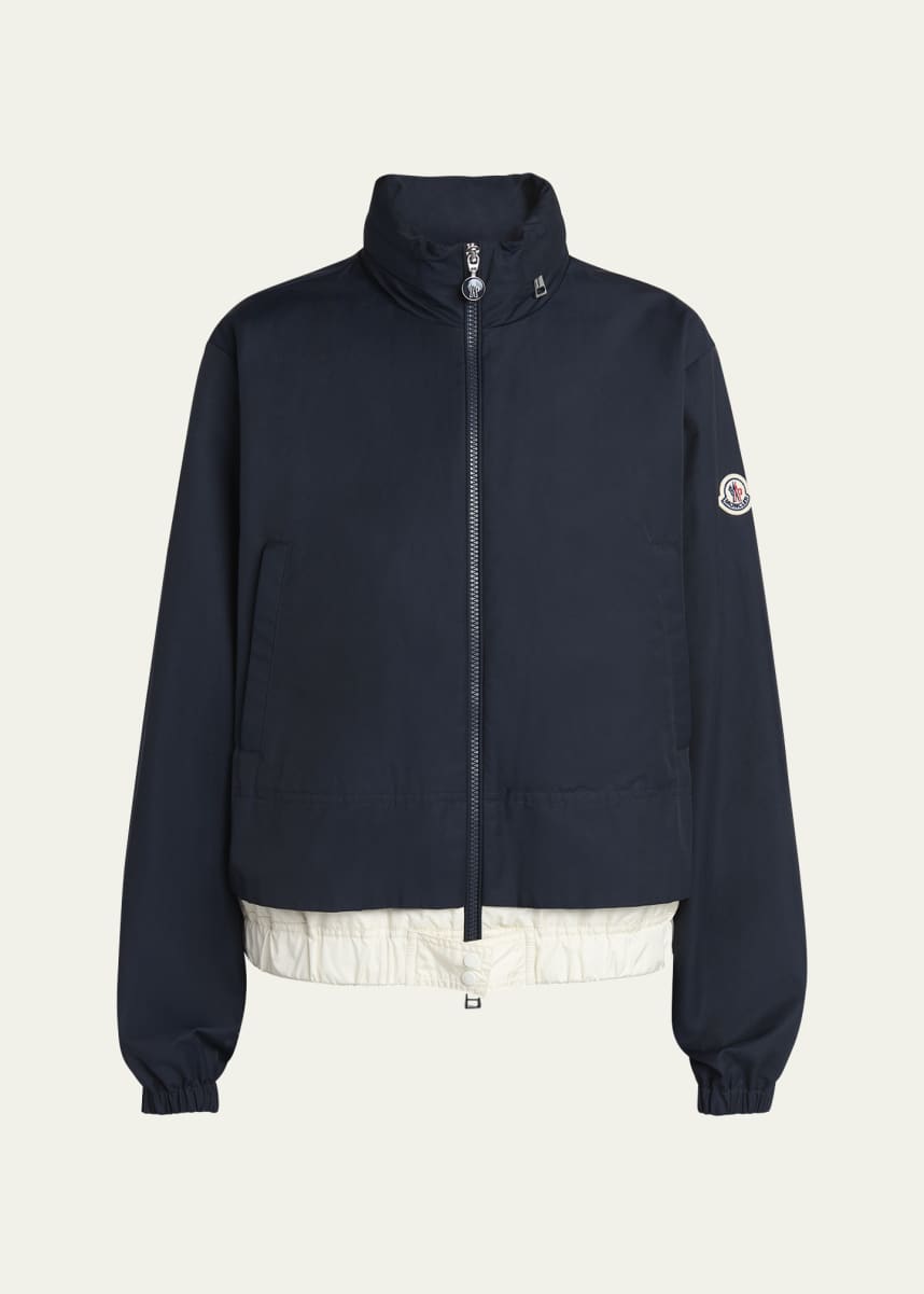 Moncler Janze Jacket with Pull-Out Hood