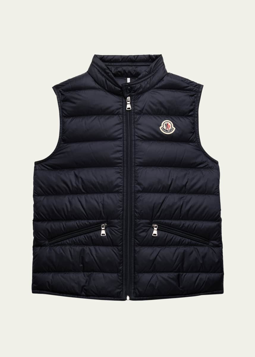 Moncler Boy's Gui Puffer Vest, Size 12-14
