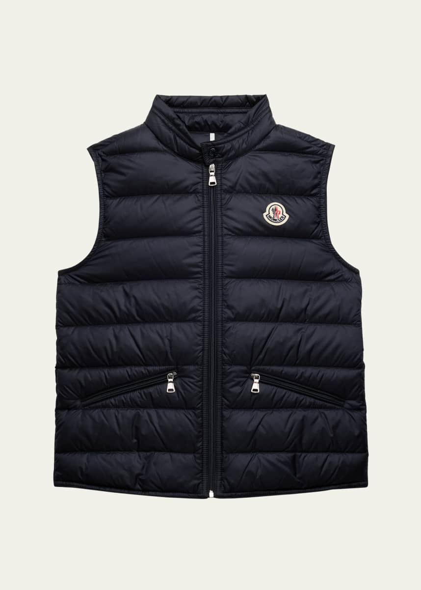 Moncler Boy's Gui Puffer Vest, Size 4-10